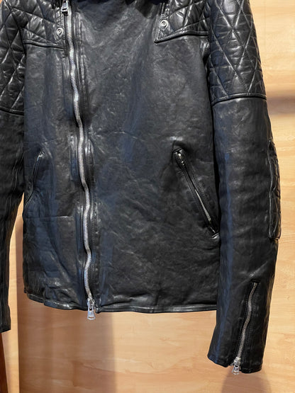 FRENCH SHOULDER “GARMENT-DYED” PADDED DOUBLE RIDERS【PADDED QUILT LINING】