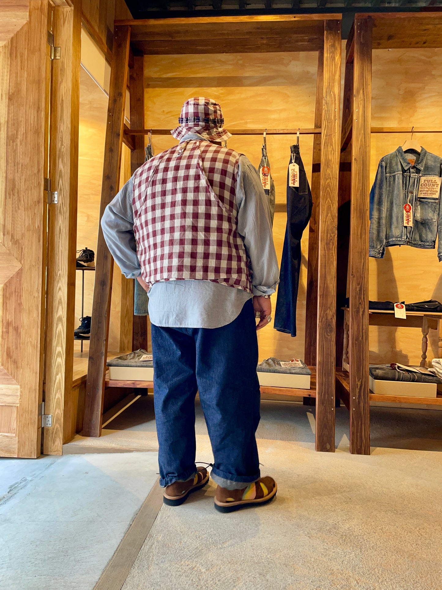 Mountain Folks Tailoring（M.F.T） M-51 Over Slacks Denim