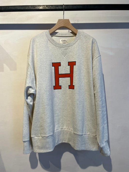 H.UNIT®︎ H print sweat