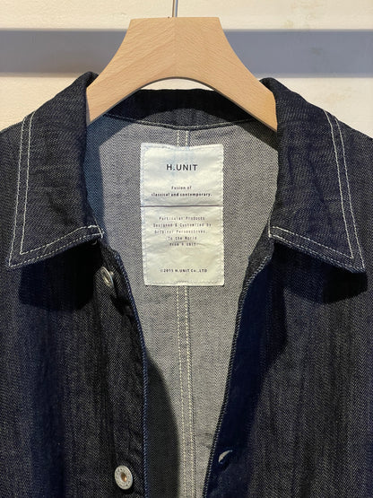 H.UNIT®︎ Denim coveralls (One wash)