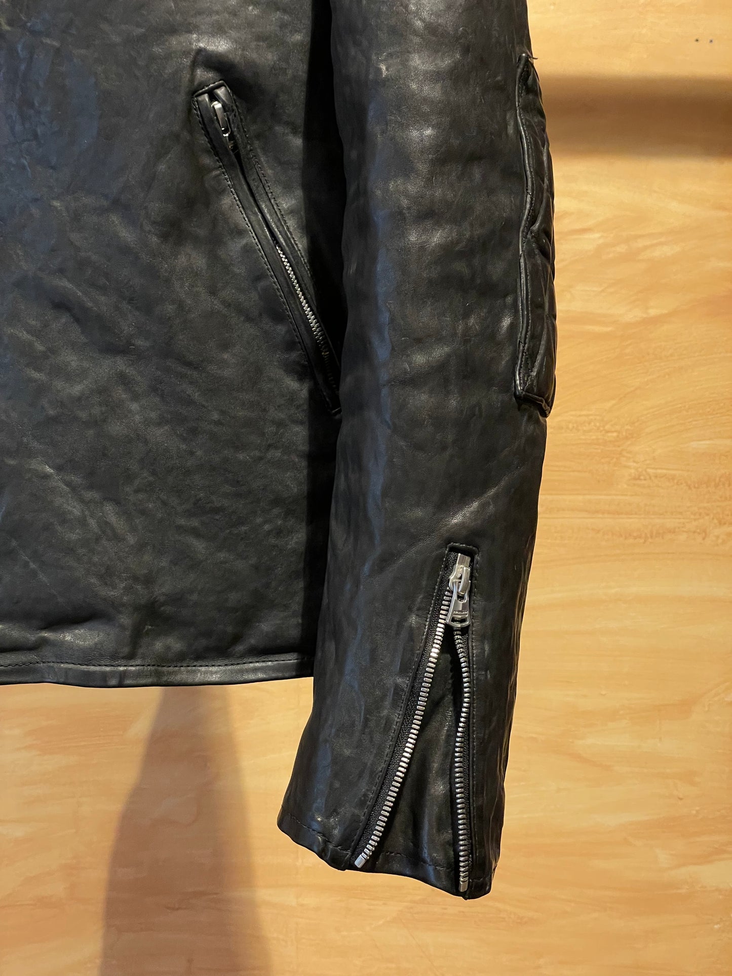 FRENCH SHOULDER “GARMENT-DYED” PADDED DOUBLE RIDERS【PADDED QUILT LINING】