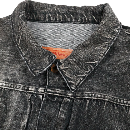 FULLCOUNT S2107BKSSHW WWII Model 11.5oz Black Denim Jacket HW “Master Of Reality”
