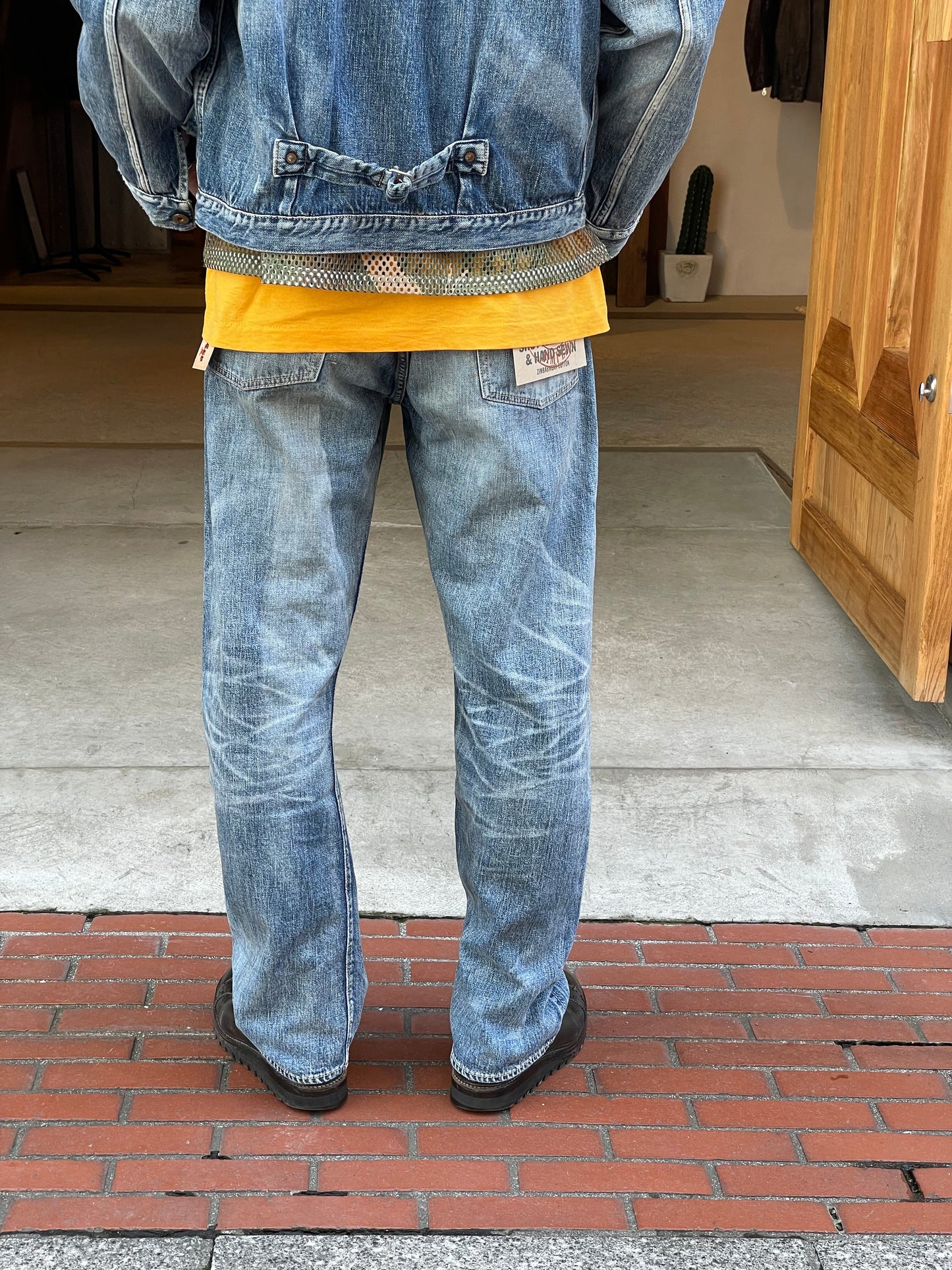 FULLCOUNT S0105SSHW WWII Model 11.5oz Denim Pants HW “Master Of Reality”