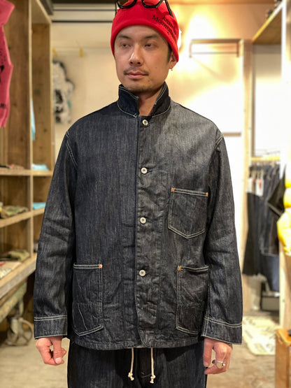 H.UNIT®︎ Denim coveralls (One wash)