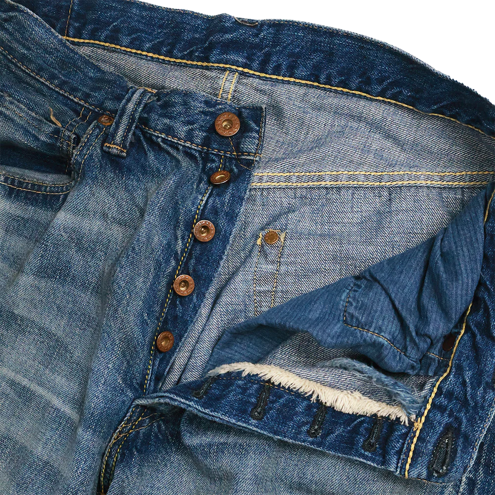 FULLCOUNT S0105SSHW WWII Model 11.5oz Denim Pants HW “Master Of Reality”