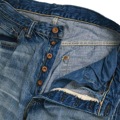 FULLCOUNT S0105SSHW WWII Model 11.5oz Denim Pants HW “Master Of Reality”
