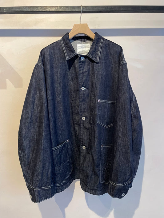 H.UNIT®︎ Denim coveralls (One wash)