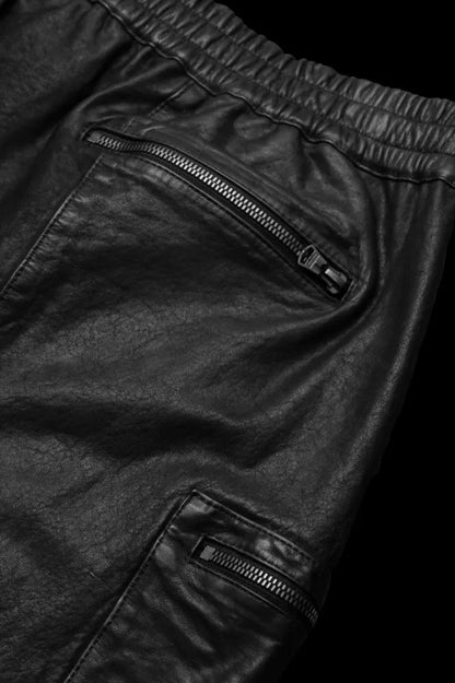 ISAMU KATAYAMA BACKLASH JAPAN STEER WHITE+MIMOSA/TANNED
“GARMENT-DYED” CARGO SHORTS