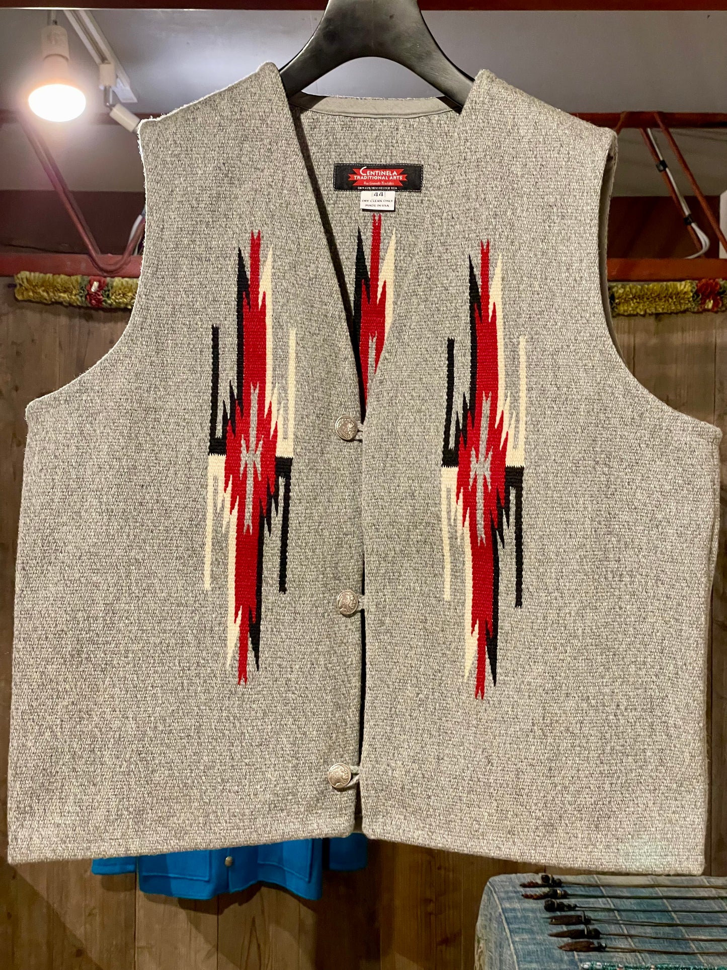 CENTINELA TRADITIONAL ARTS CHIMAYO VEST