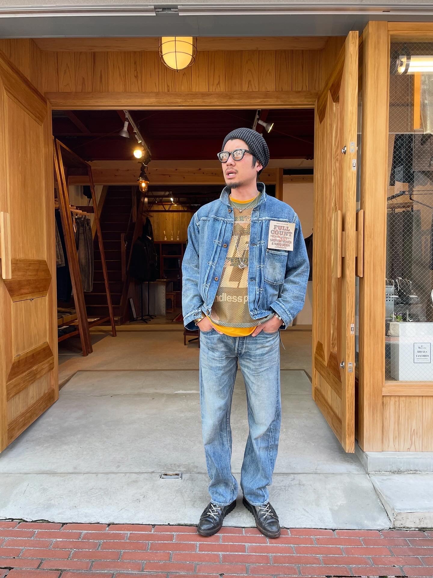 FULLCOUNT S0105SSHW WWII Model 11.5oz Denim Pants HW “Master Of Reality”