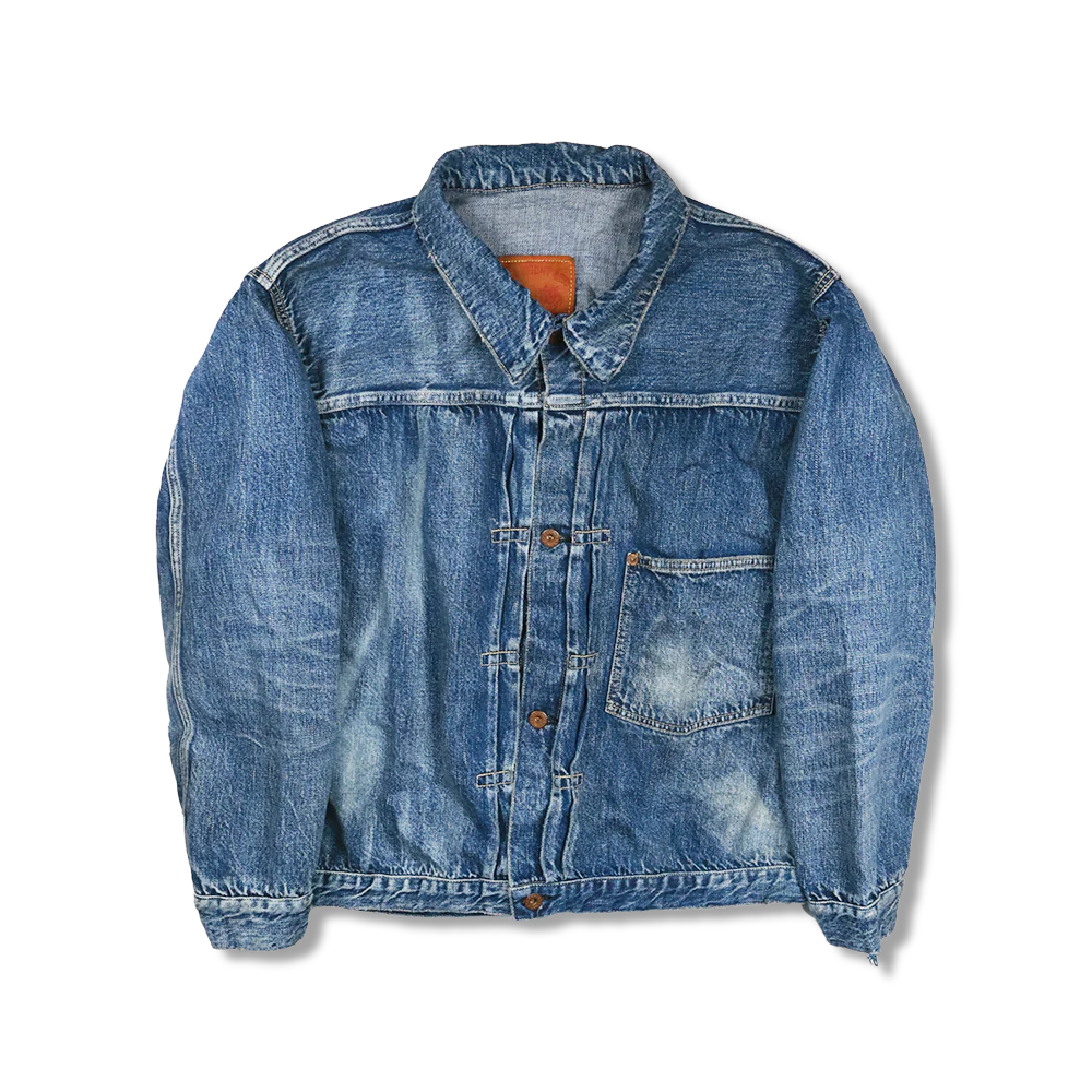 FULLCOUNT S2107SSHW WWII Model 11.5oz Denim Jacket HW “Master Of Reality”