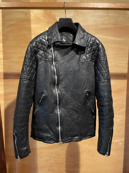 FRENCH SHOULDER “GARMENT-DYED” PADDED DOUBLE RIDERS【PADDED QUILT LINING】