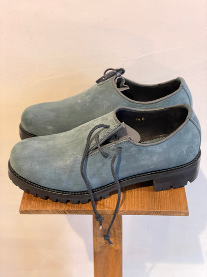 NORIEI
SIDE LACE SHOES (UNFINISHED OILED CORDOVAN)