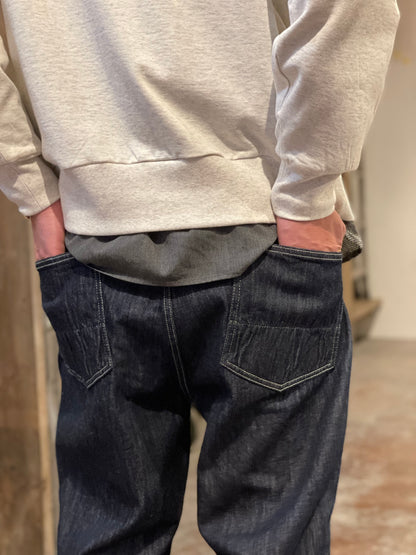 H.UNIT®︎ Denim work easy pants (One wash)