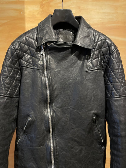 FRENCH SHOULDER “GARMENT-DYED” PADDED DOUBLE RIDERS【PADDED QUILT LINING】