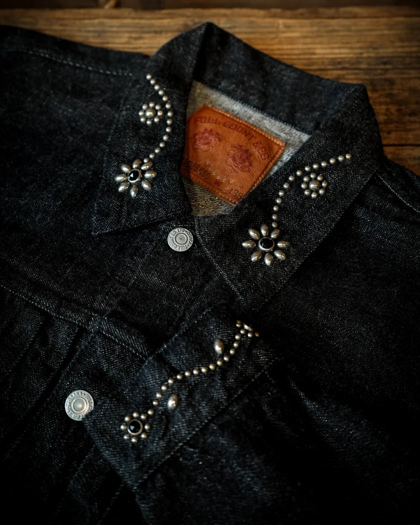 FULLCOUNT 2102BKSS-HTC Type 2 On Studs by Zip Stevenson HTC
