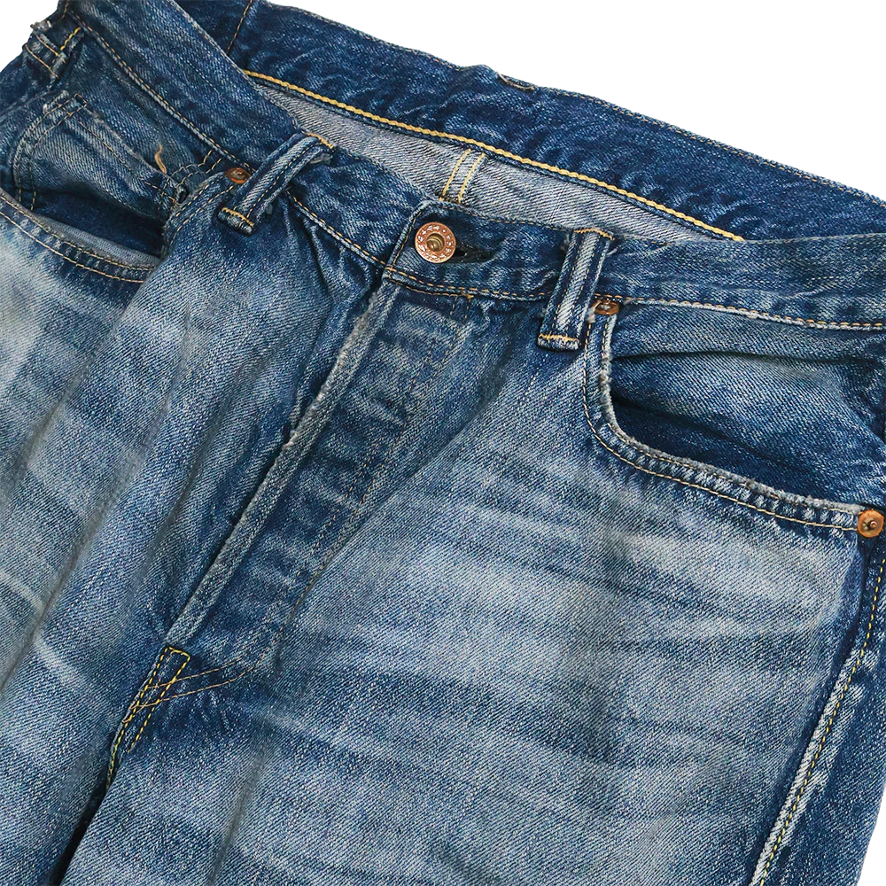 FULLCOUNT S0105SSHW WWII Model 11.5oz Denim Pants HW “Master Of Reality”