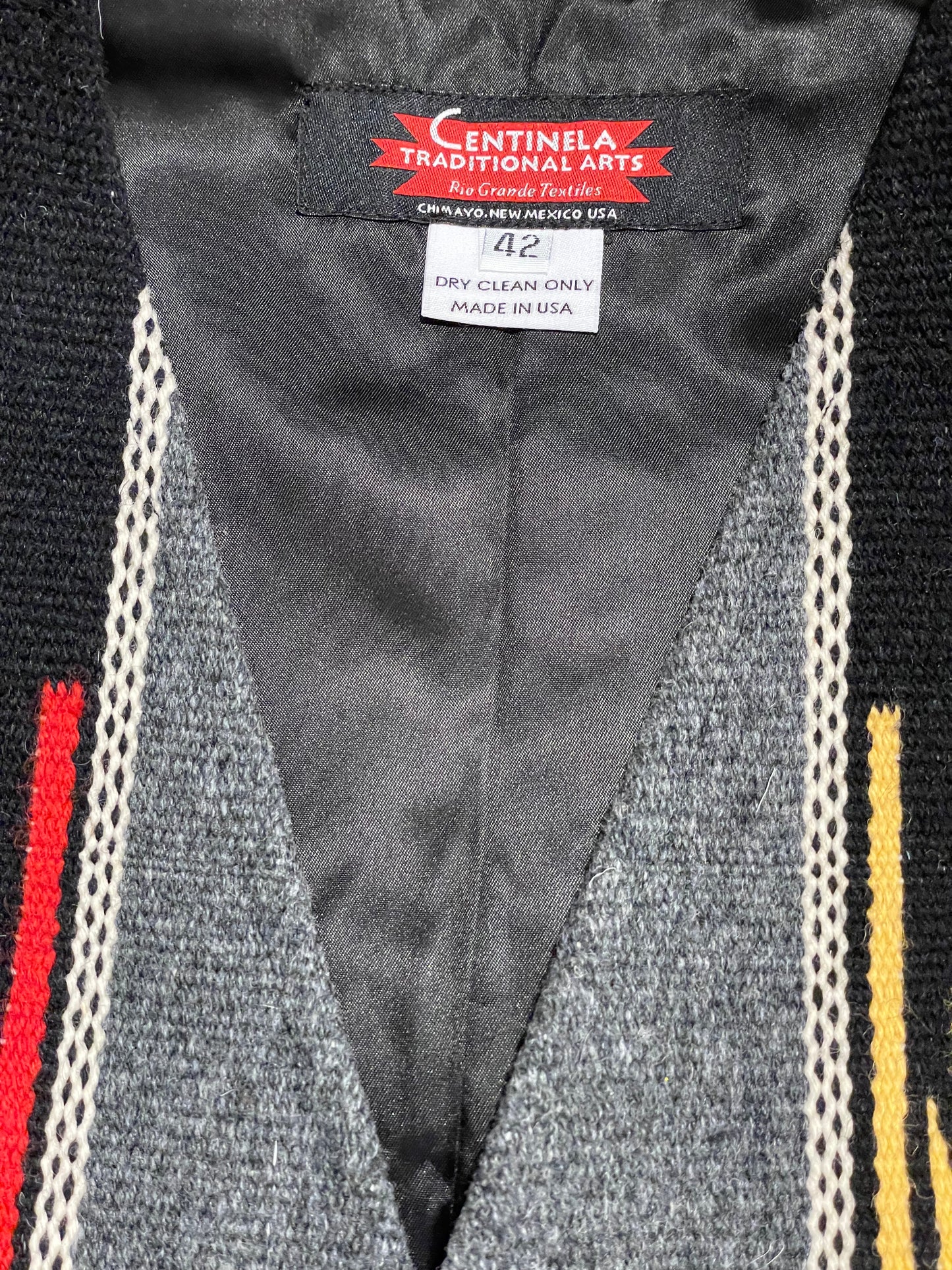 CENTINELA TRADITIONAL ARTS CHIMAYO VEST