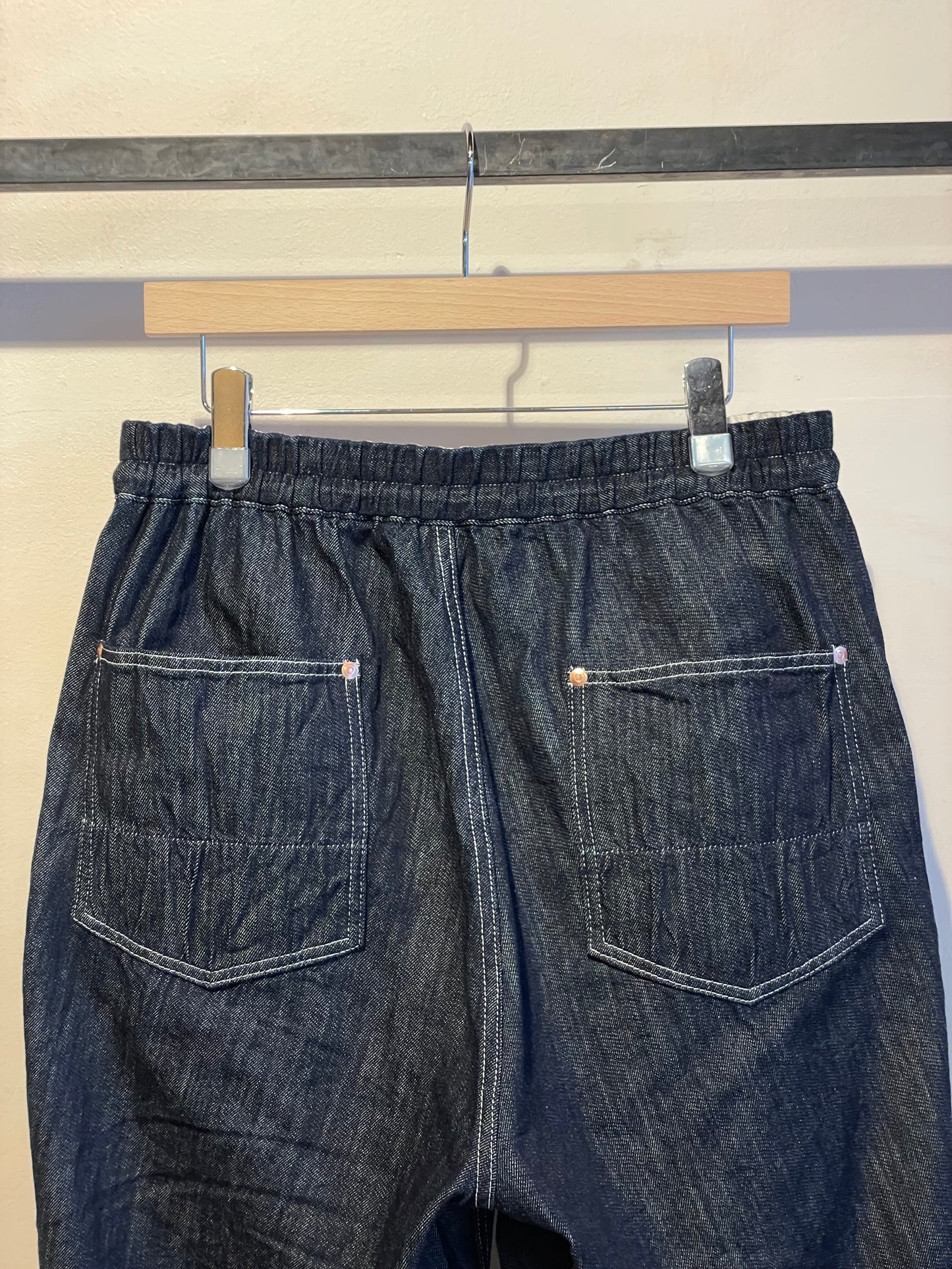 H.UNIT®︎ Denim work easy pants (One wash)