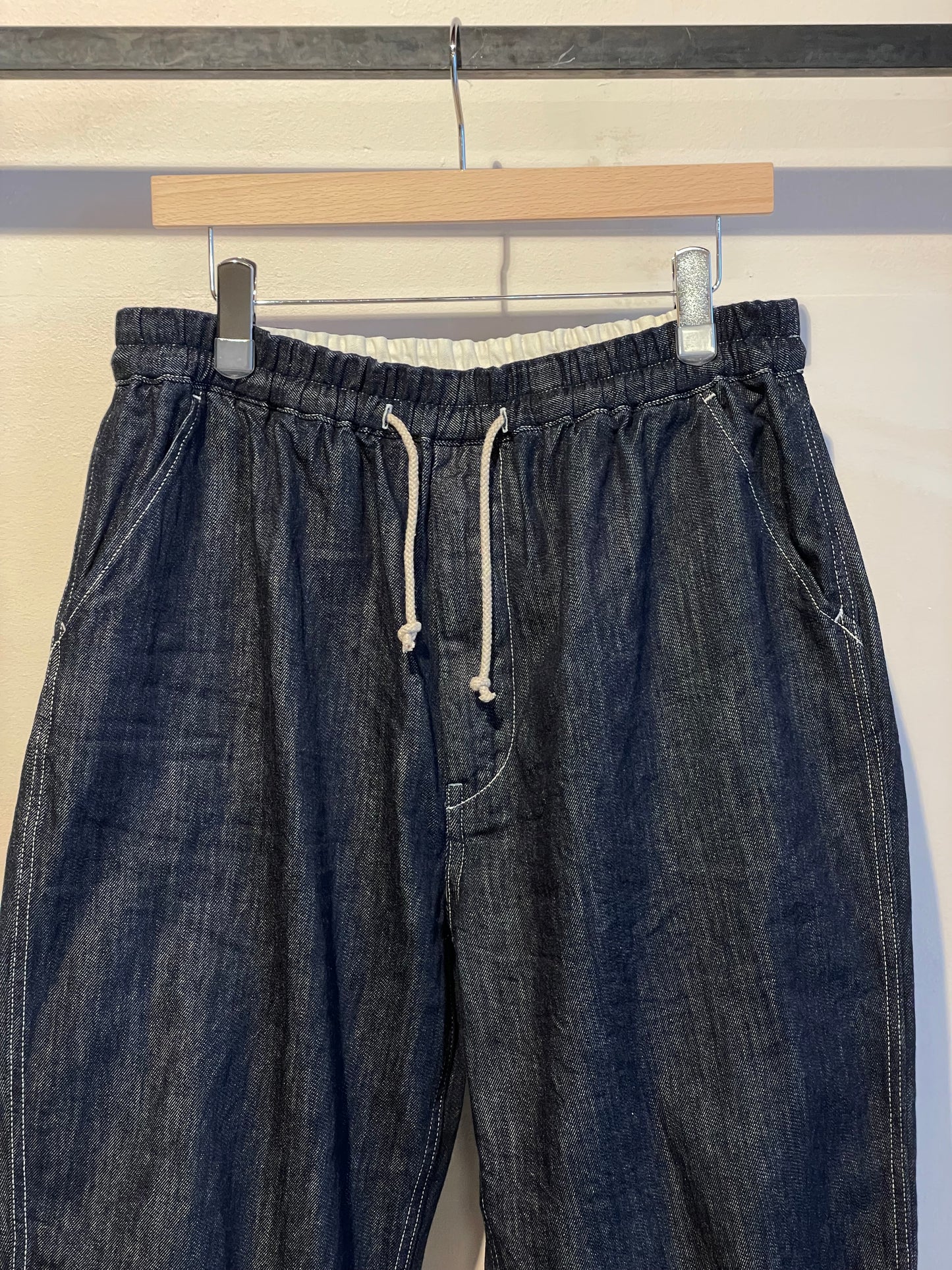 H.UNIT®︎ Denim work easy pants (One wash)