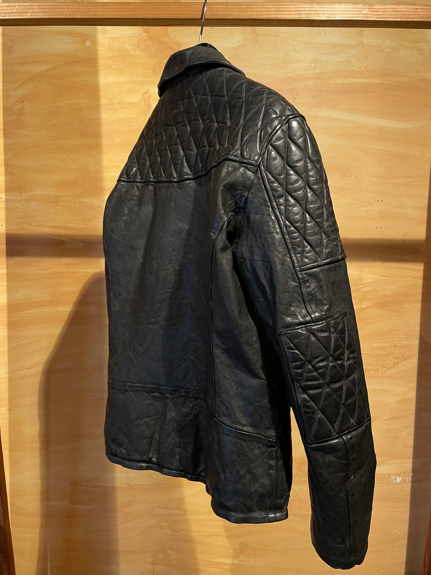 FRENCH SHOULDER “GARMENT-DYED” PADDED DOUBLE RIDERS【PADDED QUILT LINING】