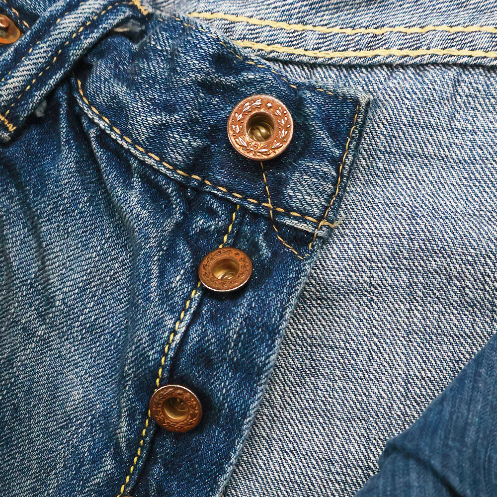 FULLCOUNT S0105SSHW WWII Model 11.5oz Denim Pants HW “Master Of Reality”