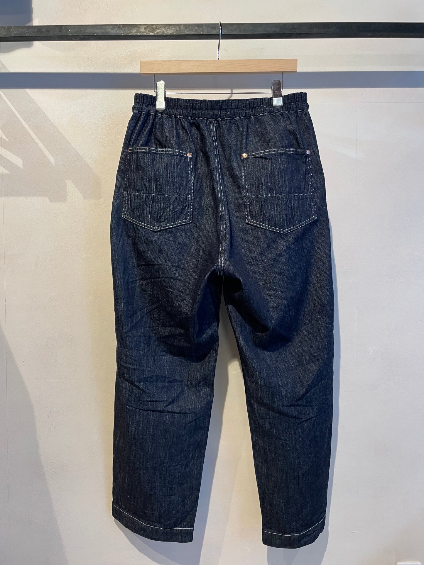 H.UNIT®︎ Denim work easy pants (One wash)