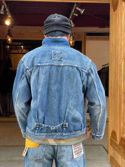 FULLCOUNT S2107SSHW WWII Model 11.5oz Denim Jacket HW “Master Of Reality”