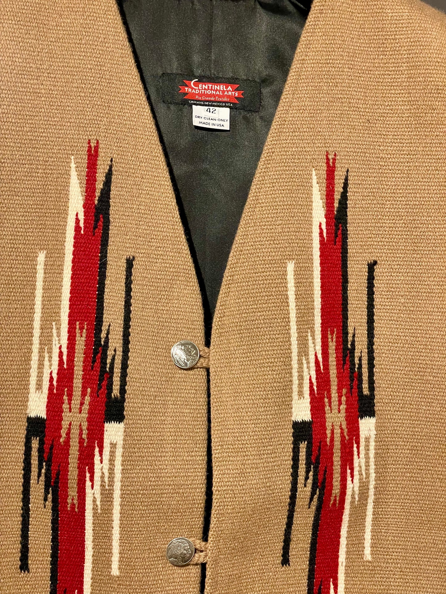 CENTINELA TRADITIONAL ARTS CHIMAYO VEST