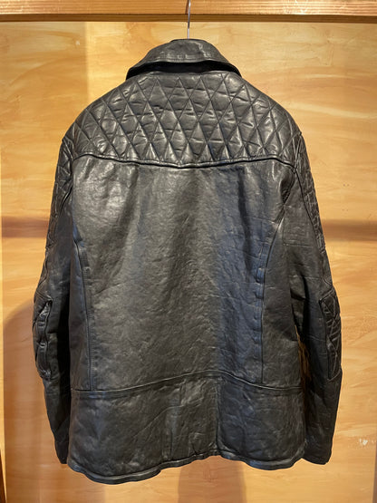 FRENCH SHOULDER “GARMENT-DYED” PADDED DOUBLE RIDERS【PADDED QUILT LINING】