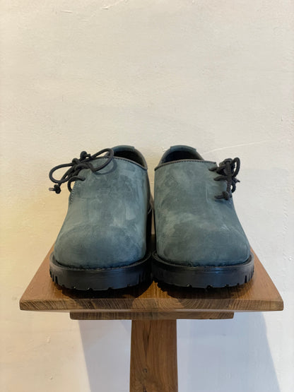 NORIEI
SIDE LACE SHOES (UNFINISHED OILED CORDOVAN)