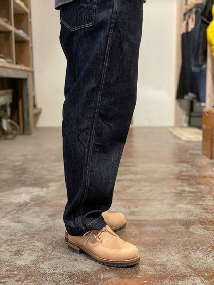 H.UNIT®︎ Denim work easy pants (One wash)