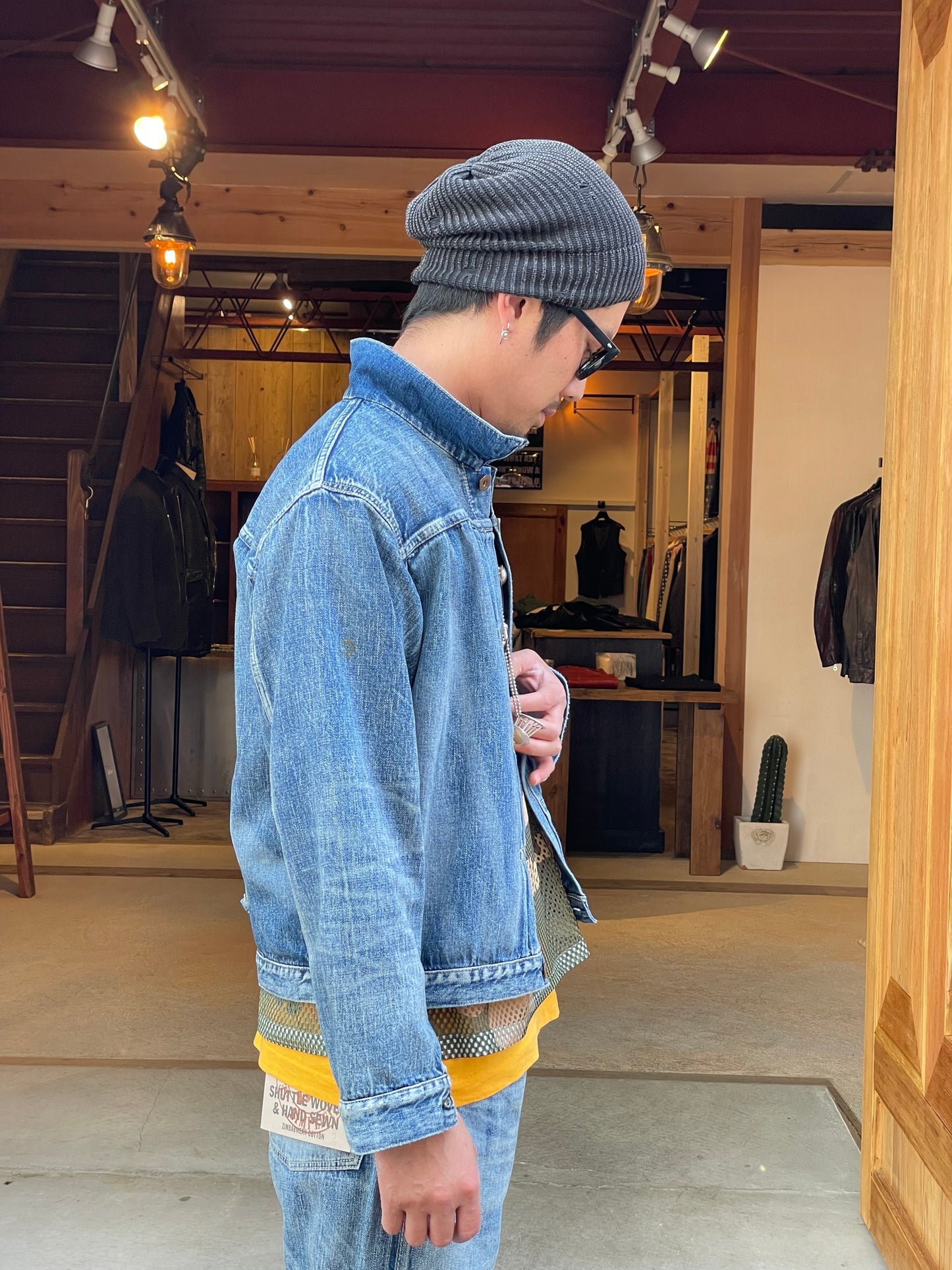 FULLCOUNT S2107SSHW WWII Model 11.5oz Denim Jacket HW “Master Of Reality”