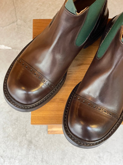 QUILP by Tricker's
Espresso Burnished Elastic Gusset Boots