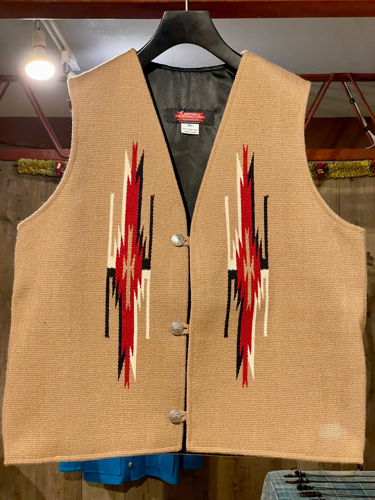 CENTINELA TRADITIONAL ARTS CHIMAYO VEST