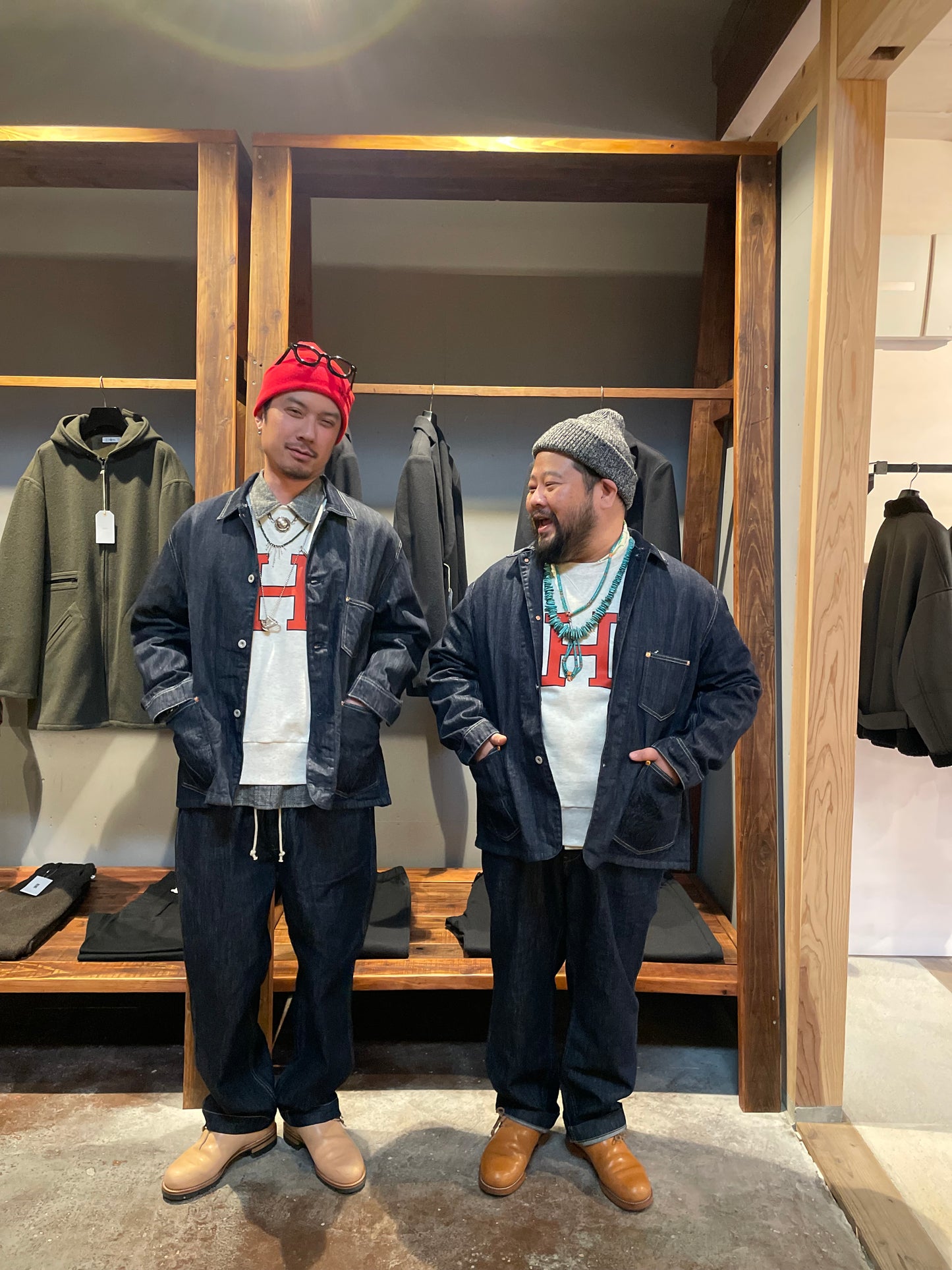 H.UNIT®︎ Denim coveralls (One wash)