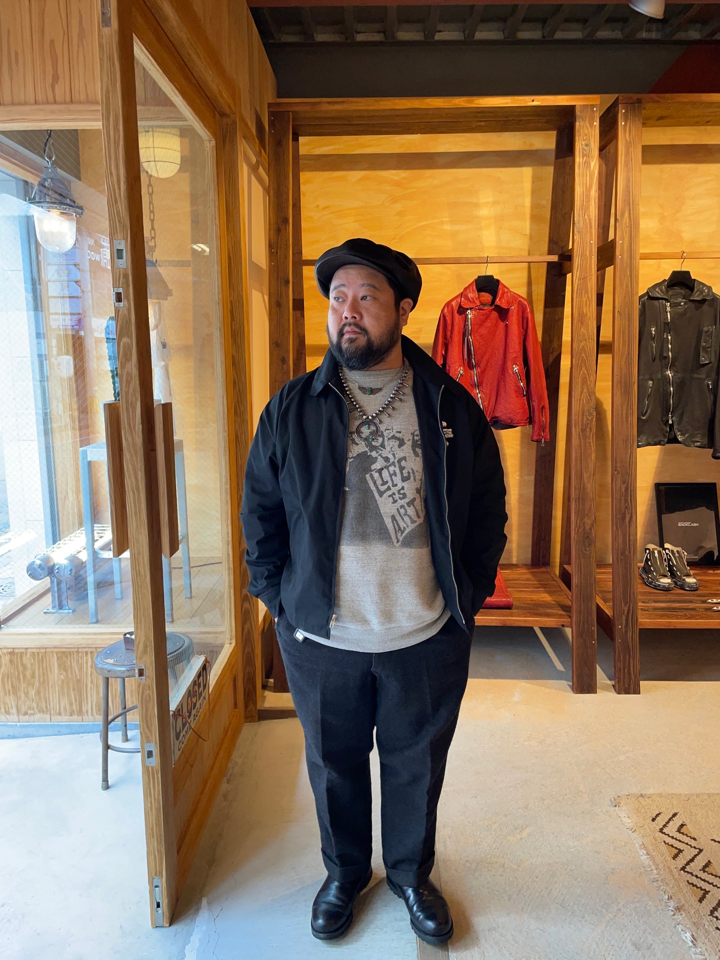 ISAMUKATAYAMA BACKLASH MONOCHROME LUXURY STEER CASQUETTE